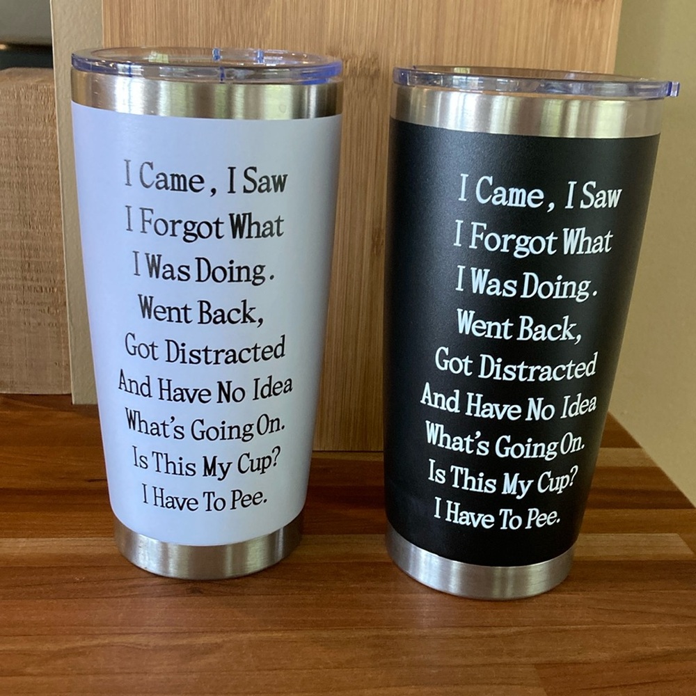 20ounce Tumbler. Set of 2 are NWOT